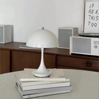 Elegant Wireless LED Table Lamp with Dimming Function