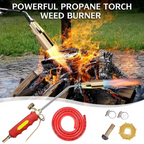 Advanced Propane Weed Torch with Ergonomic Handle and Precise Flame Control