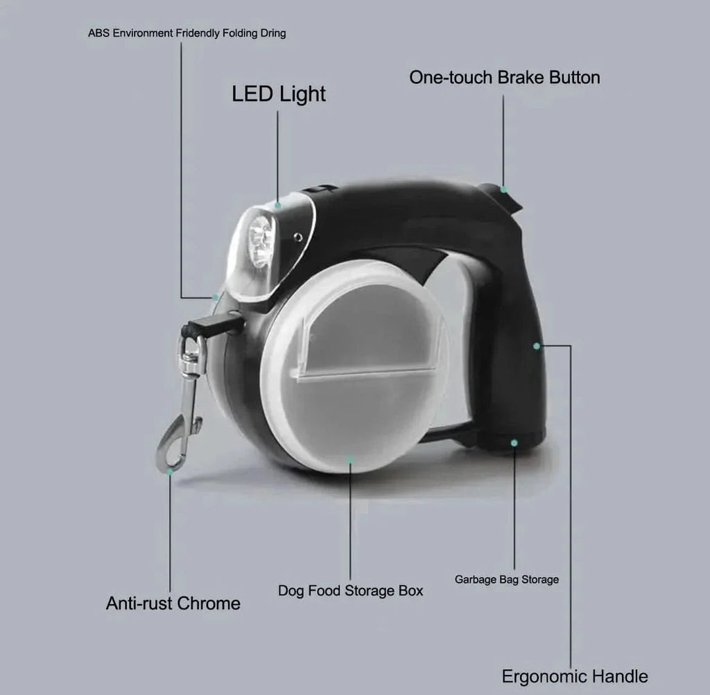 Adjustable Dog Leash for Safety & Comfort