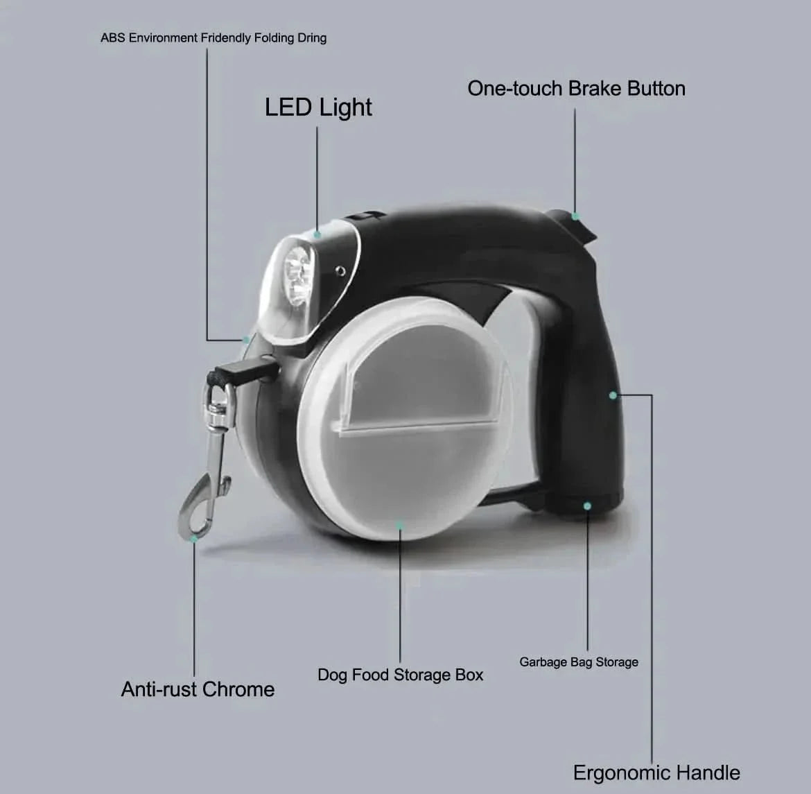 Adjustable Dog Leash for Safety & Comfort