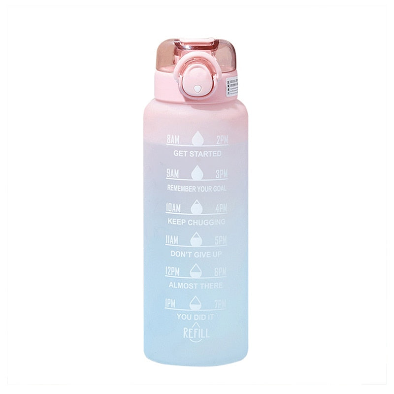GoalHydrate Bottle - Motivation Water Bottle for Daily Use