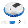 Smart Robot Vacuum Cleaner with Dry and Wet Mopping and Humidifying Spray