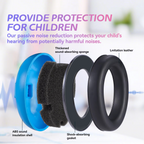 Kids Noise Reduction Earmuffs for Sleep and Focus
