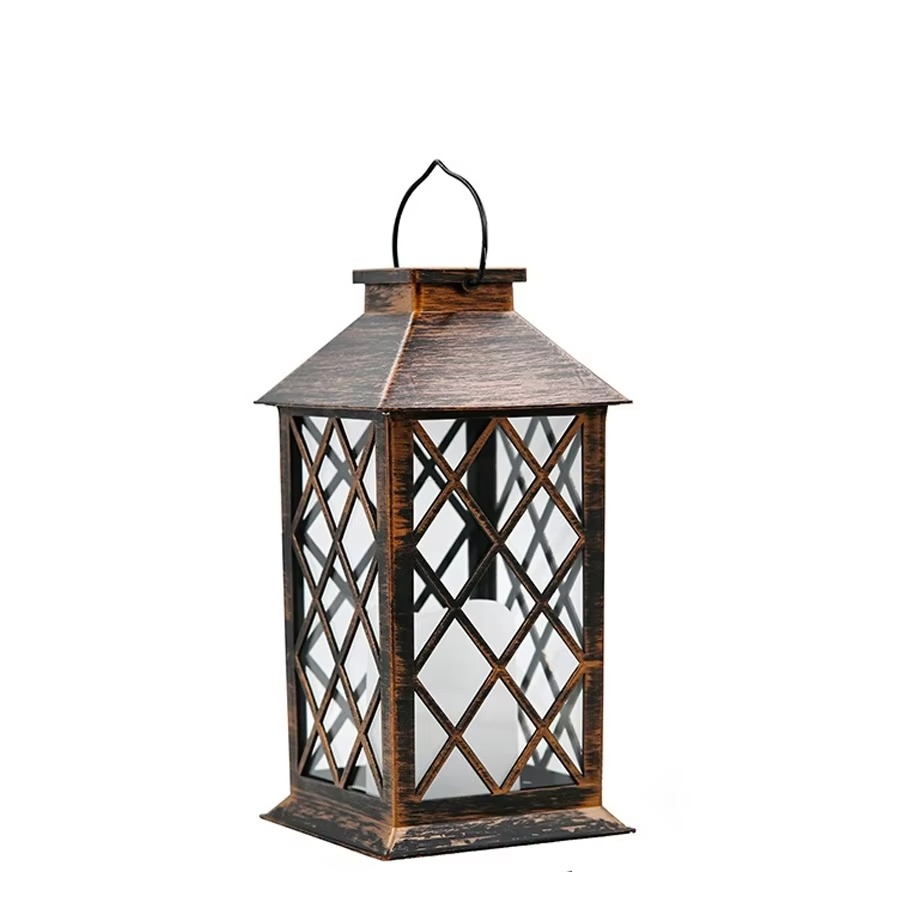 Elegant Solar-Powered Garden Lantern