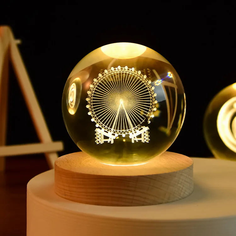 Glowing 3D Crystal Night Lights – Unique Gifts for All Occasions
