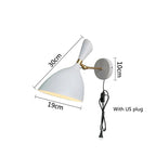 Luminous Haven – Industrial LED Bedside Lamp for the Bedroom