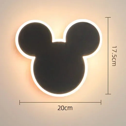 PinkRabbit - Playful LED Wall Lamp for Children's Room