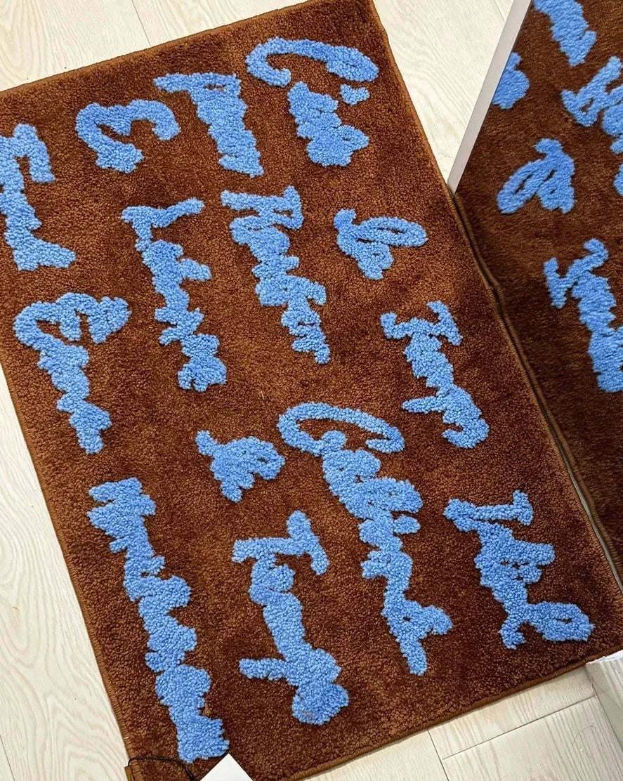 French Phrase Tuft Mat