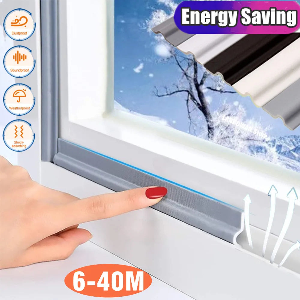 FlexiSeal Sealing Tape | Self-adhesive & Cuttable | Noise Protection & Thermal Insulation | 0–20 mm