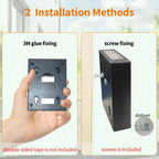 Waterproof LED Solar Wall Light: Up and down light for balcony, garden, street and landscape