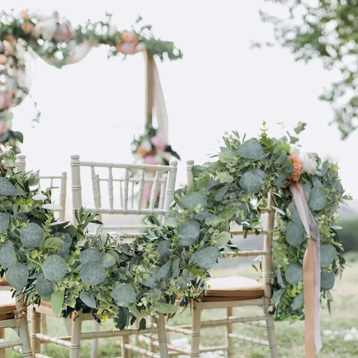 Garland - EvaGreen - Artificial Eucalyptus - 2-Piece Set