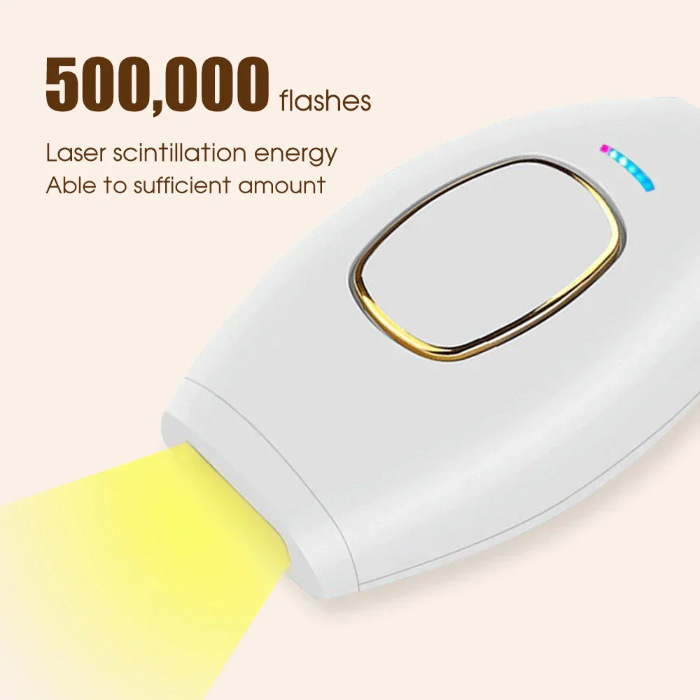Bikini IPL 500,000 Flash Epilator Impulse Permanent Laser Epilator Painless For Women Hair Removal Home Use Devices