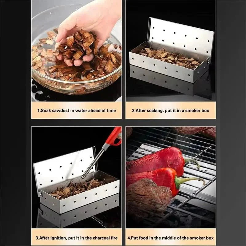 flavour enhancer for outdoor BBQs