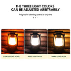 Nostalux Retro Lantern | LED Table Lamp with Remote Control | Rechargeable & Decorative | For Home, Camping & Bar