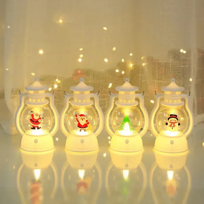 ClausTwinkle - LED Christmas lights in the shape of Santa Claus