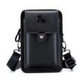 Vidal Bag – Functional Leather Waist Bag for Men with Adjustable Strap and Multi-Pocket Design
