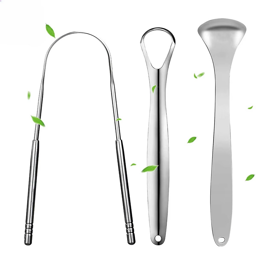 Stainless Steel Tongue Cleaner for Optimal Oral Hygiene
