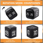 Mini Cube Flip Digital Timer