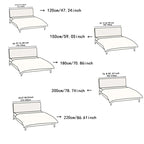 Headboard Cover SoftNest | Elastic & Washable | Polyester | Protection & Decoration