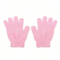 Reversible Exfoliating Shower Gloves, Body Scrub and Cleansing Gloves for Smooth Skin