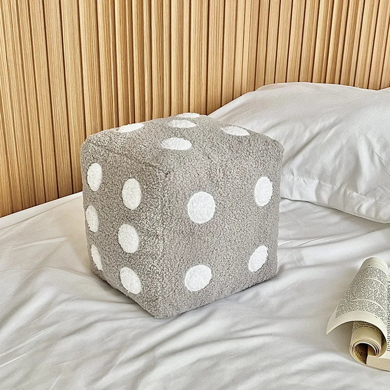 Dice Plush Cushion