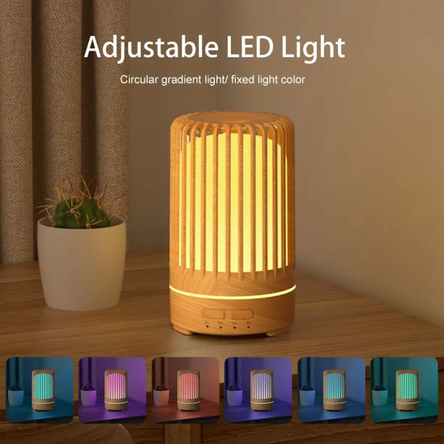 Auralis Mini Aroma Diffuser | 150 ml | Ultrasonic & LED Mood Light | USB Operation | Quiet Humidification