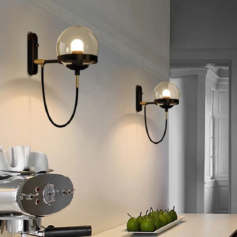 Nordic modern wall lamp