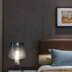 NordicCement Table Lamp – Minimalist Design with Concrete Base
