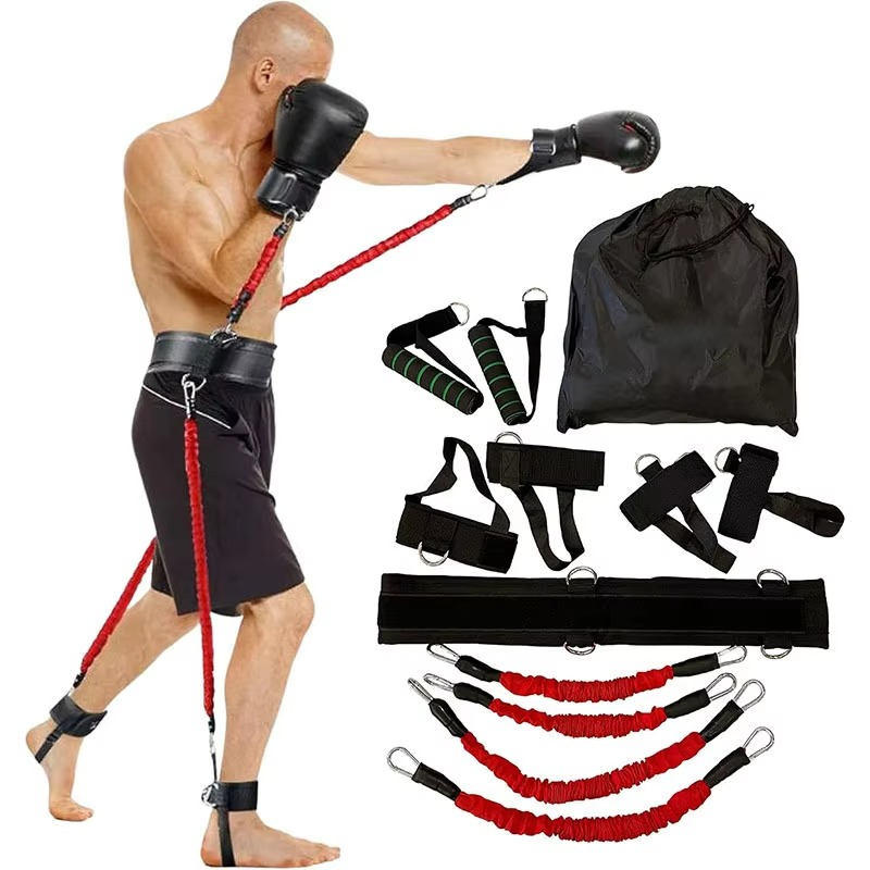 Resistance Training Belt Set for Leg and Core Strength