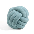 Boucle Rope Knot Ball Cushion
