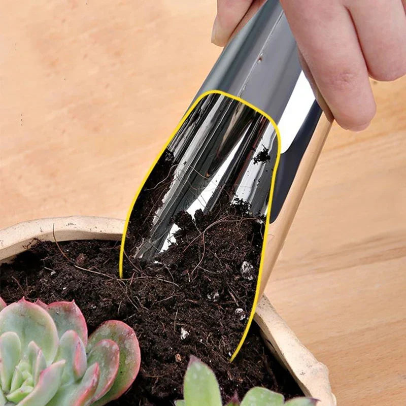 PlantMaster Scoop | Precision Shovel | Stainless Steel & Durable | For Gardening & Plant Care