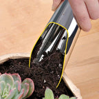 PlantMaster Scoop | Precision Shovel | Stainless Steel & Durable | For Gardening & Plant Care