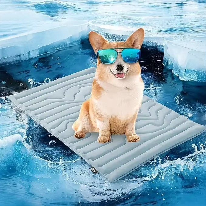 Ultimate Cooling Pet Mat for Cats & Dogs - Comfortable & Durable Sleeping Pad