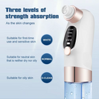 Electric Bubble Blackhead Remover with USB Rechargeable Suction and Water Cycle Technology