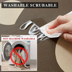 L-Shaped Diatomaceous Earth Floor Mat with Non-Slip Base