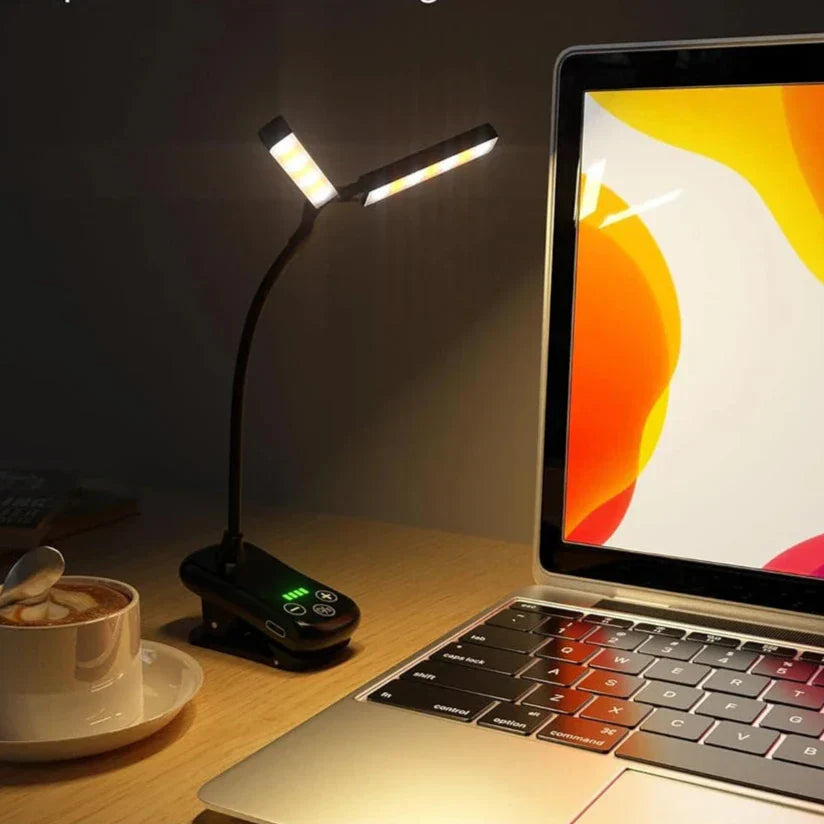 LED rechargeable reading lamp with touch control | Autumn lighting - Nellie