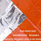 Foldable Rain Poncho – Protection against Weather & Wind