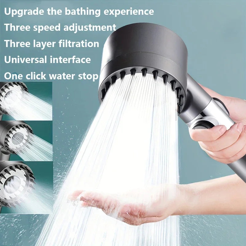 HydroBlast Shower Massager