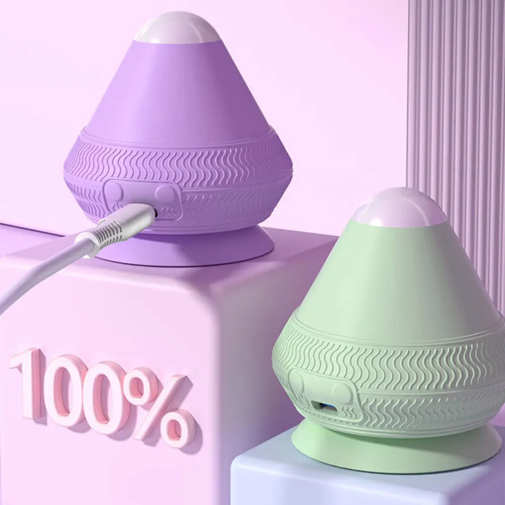 Vibrations Massage Ball FlexiVibe | USB Rechargeable | Heat & Vibration Therapy | Silicone | Portable & Self-Adhesive