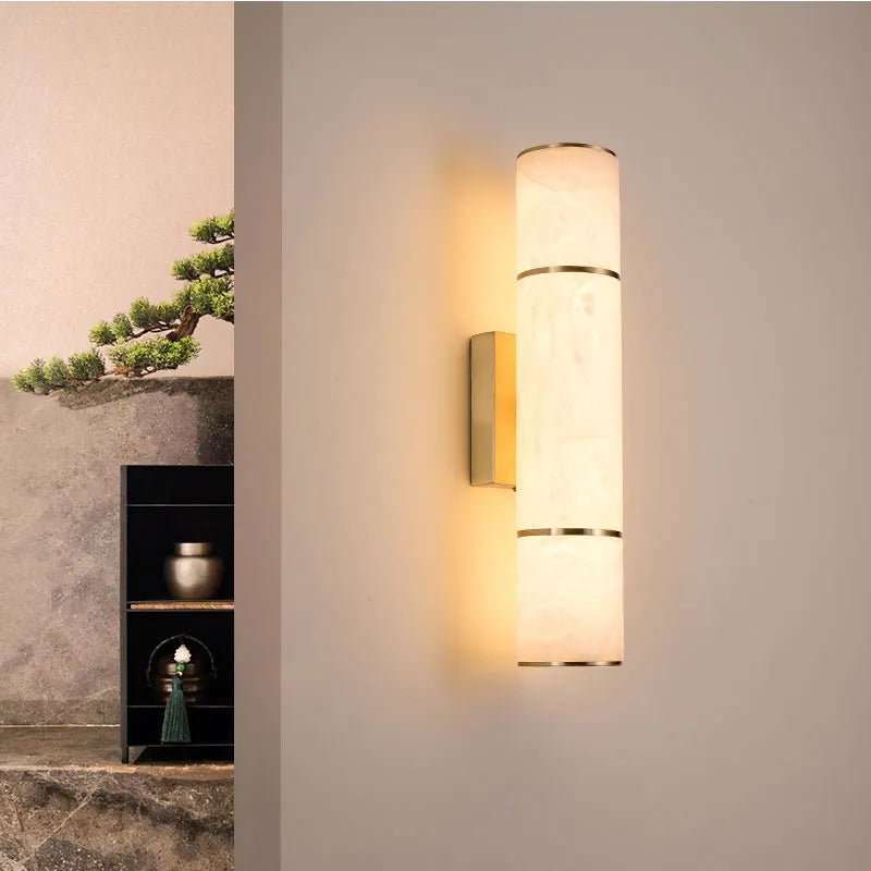 Sophisticated Stone Wall Lamp