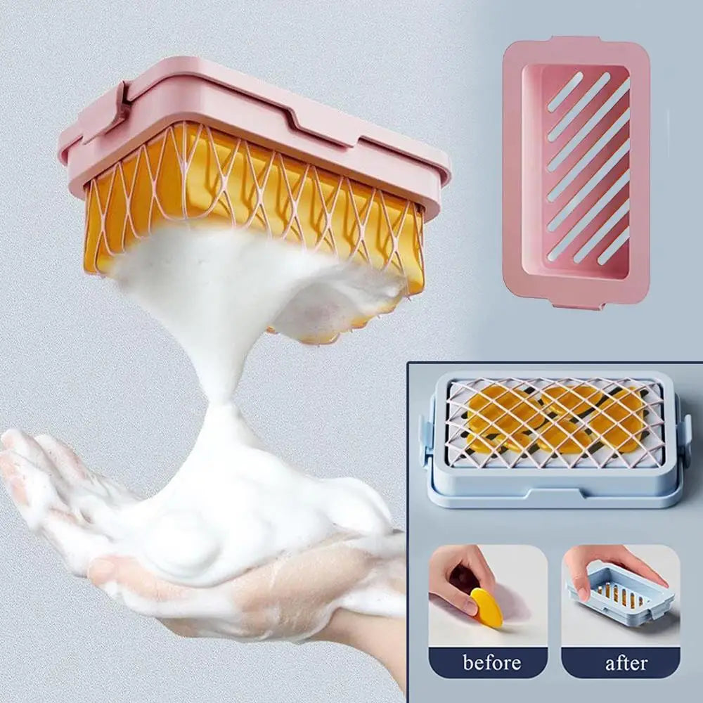 Elastic Mesh Non Slip Soap Case