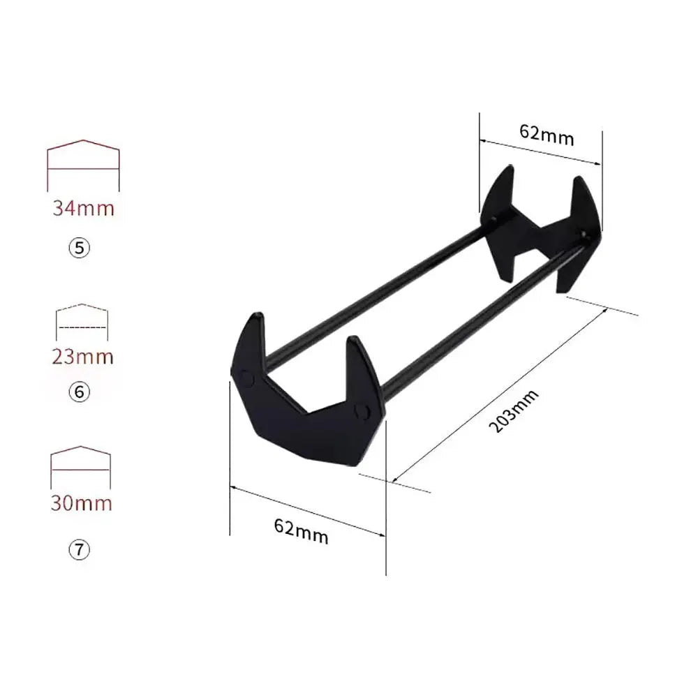 Dual-Headed Easy Repair Faucet Wrench