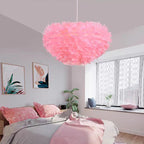 Cloud Like Realistic Feather Chandelier