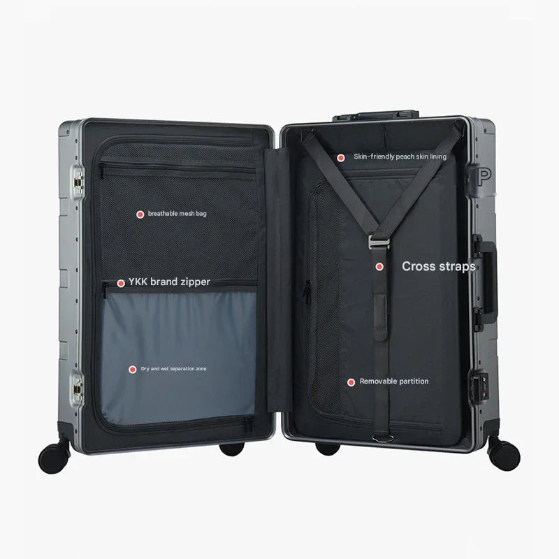 Aluminum Hardshell Suitcase – Pristina