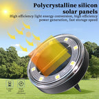Terraluna Solar Ground Light LED | IP68 Waterproof | Automatic Light Control | For Garden, Path & Terrace
