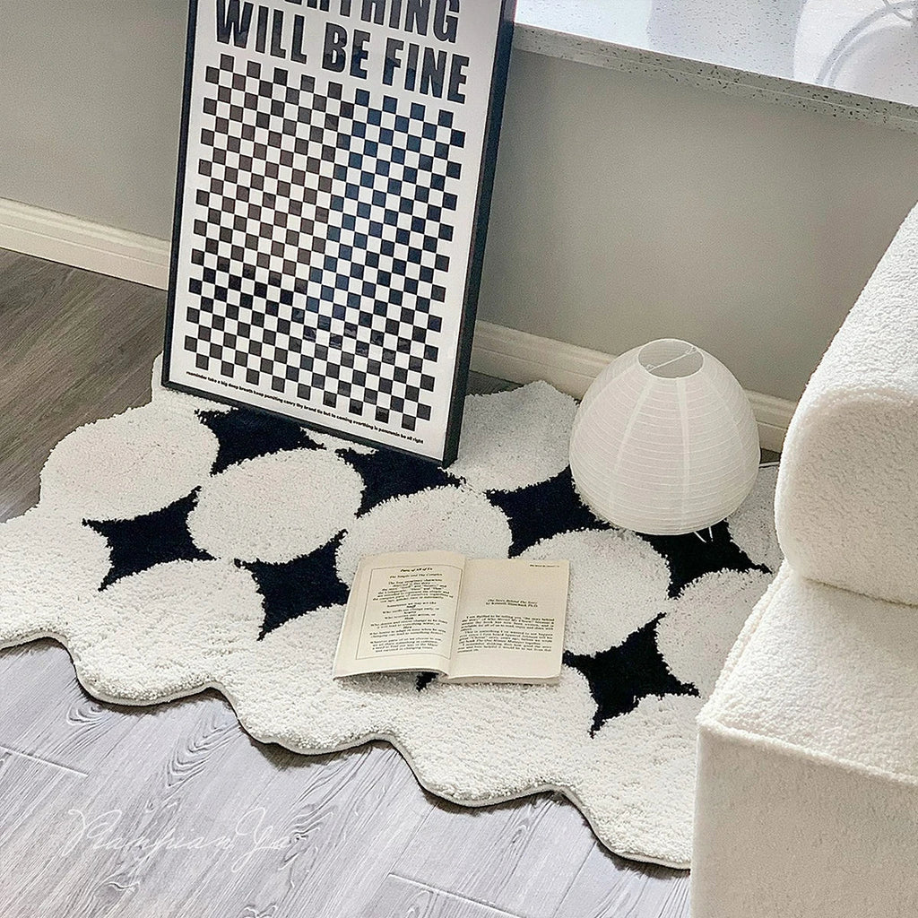 White Dots Mat