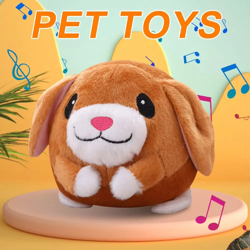 Interactive Music & Vibration Dog Play Ball