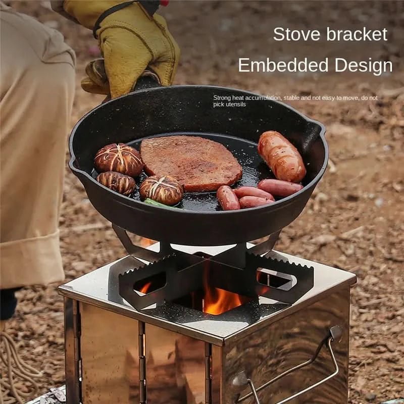 Lightweight stainless steel grill