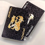 Luxury Black & Gold Waterproof Poker Playing Cards