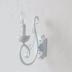 LuminousEra - White Wall Lamp with E14 Candle Light